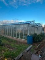 Serre 6x8,5 m, Tuin en Terras, Gebruikt, Kweekkas, Glas, Ophalen
