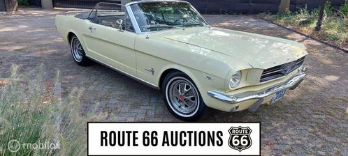 Ford Mustang 1965 | Route 66 auctions, Autos, Oldtimers & Ancêtres, Entreprise, Achat, Toit ouvrant, Ford, Essence, Cabriolet