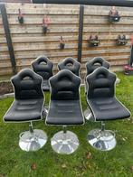 Sièges 6 pièces, Enlèvement, Cuir, Noir, Cinq, Six Chaises ou plus