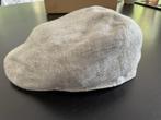 Stetson Herringbone beige linnen heren pet maat 55/S., Comme neuf, Stetson, Casquette, Enlèvement ou Envoi