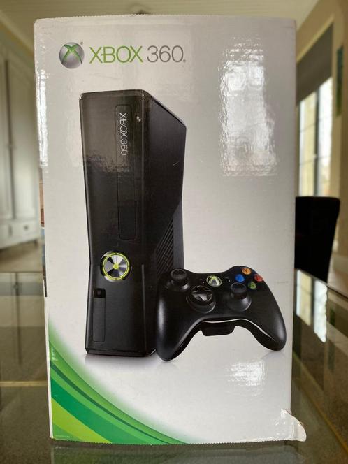 Xbox 360 S Matte 4 GB/GB, Games en Spelcomputers, Spelcomputers | Xbox 360, Zo goed als nieuw, 4 GB, 360 S, Met 1 controller, Ophalen