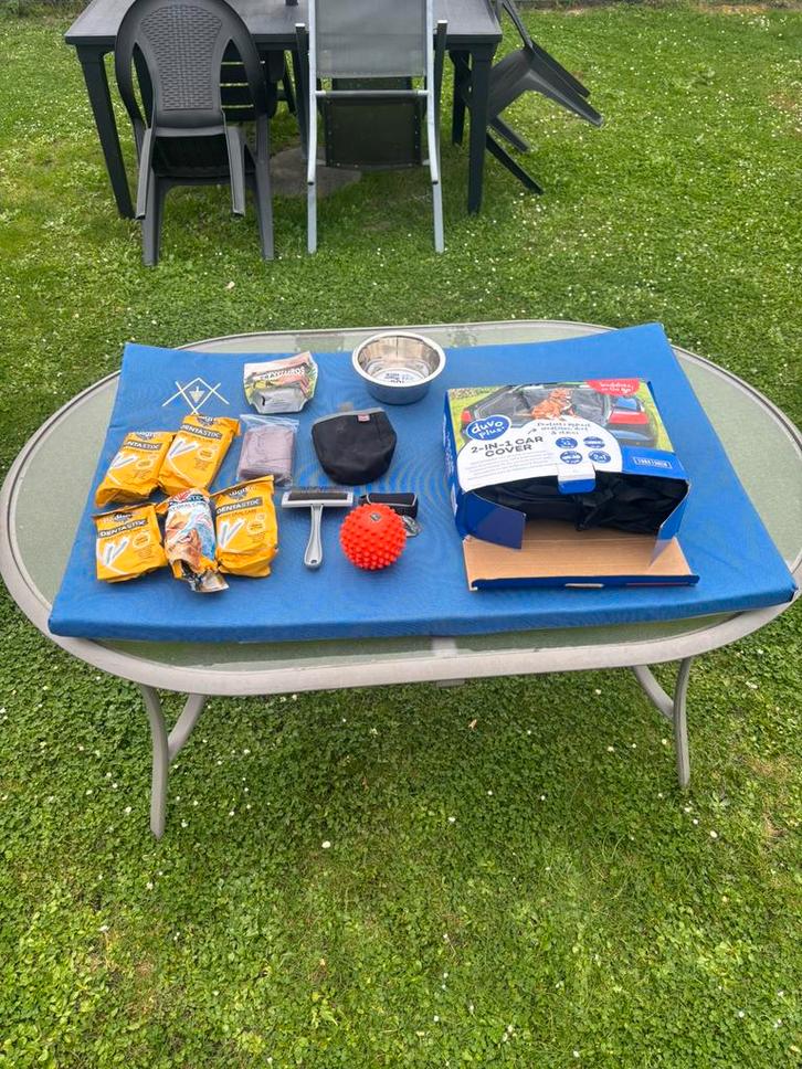 Lot pour chien, transport et matériel, Animaux & Accessoires, Accessoires pour chiens, Comme neuf, Enlèvement