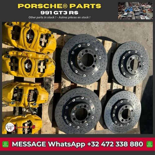 Porsche 991 GT3 RS keramische remmen — remklauwen + schijven, Auto-onderdelen, Remmen en Aandrijving, Porsche, Gebruikt, Ophalen