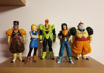 Dragon Ball Z Figurines C-16, C17, C-18, C-19, C-20