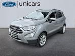 Ford ECOSPORT Titanium - 1.0 EcoBoost 125pk, Argent ou Gris, Achat, Boîte manuelle, Noir