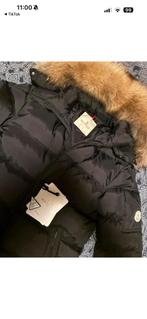Moncler met echte bontkraag, Kleding | Heren, Jassen | Winter, Ophalen, Moncler, Zwart, Nieuw