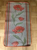 Vloerkleed met bloemen - 86x 48cm, Huis en Inrichting, Stoffering | Tapijten en Vloerkleden, Ophalen, Minder dan 50 cm, Gebruikt