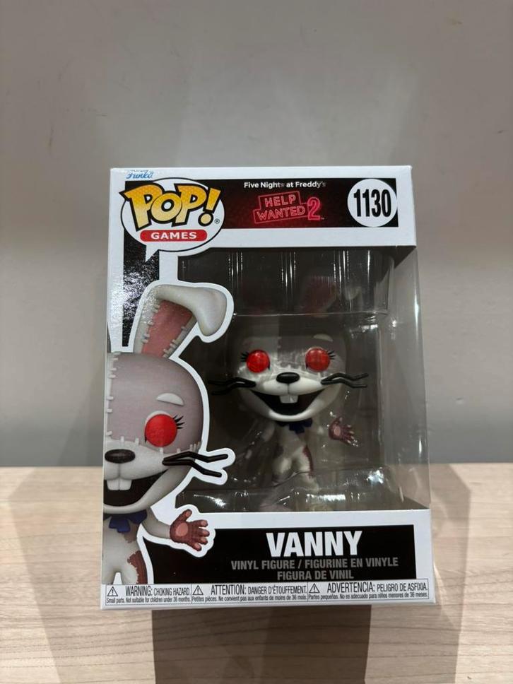 Vanny #1130 Funko Pop! Five Nights at Freddy’s Help Wanted 2, Verzamelen, Poppetjes en Figuurtjes, Zo goed als nieuw, Ophalen of Verzenden