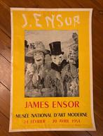 Affiche James Ensor 1954, Ophalen of Verzenden