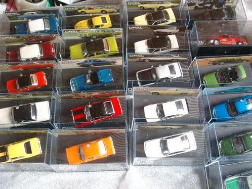Opel collection 1:43.  21 modellen, Hobby en Vrije tijd, Modelauto's | 1:43, Zo goed als nieuw, Ophalen of Verzenden