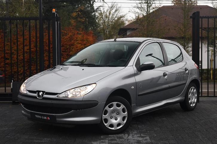 Peugeot 206 i Benzine | Car-Pass | 85.000 km. | Trek-Haak, Auto's, Peugeot, Bedrijf, Te koop, Elektrische buitenspiegels, Benzine