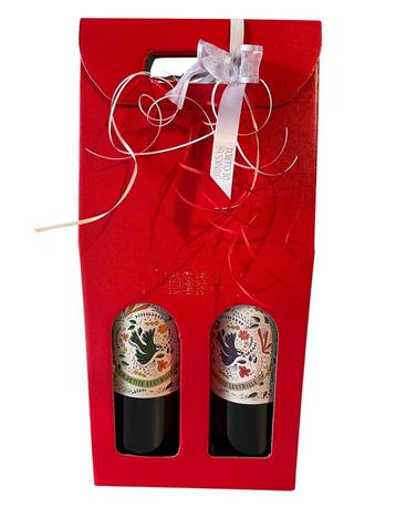 Wijn Geschenkset - 2 Flessen in Luxe Doos beschikbaar voor biedingen