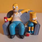 Simpsons vintage figuur uit 1998 - Homer & Bart op de bank, Zo goed als nieuw
