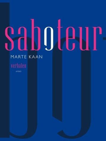 Te Koop Boek SABOTEUR Marte Kaan beschikbaar voor biedingen