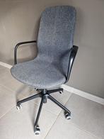 Chaise de bureau IKEA LANGFJALL -- gris noir -- comme neuve, Grijs, Bureaustoel, Zo goed als nieuw, Ophalen