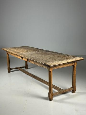 Kloostertafel eettafel landelijk eiken 250cm beschikbaar voor biedingen