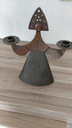 Kandelaar. Koper handwerk. Stijl Deense. Bjorn Wiinblad, Antiek en Kunst, Ophalen