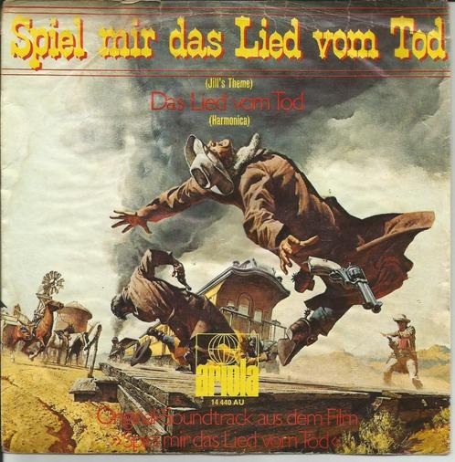 Ennio Morricone - Spiel mir das Lied vom Tod   - 1969 -, Cd's en Dvd's, Vinyl Singles, Single, Nederlandstalig, 7 inch, Ophalen of Verzenden