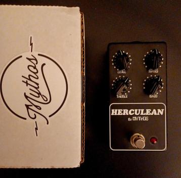 Mythos pedals Herculean overdrive beschikbaar voor biedingen