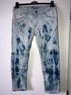 New Pepe Jeans lichtblauwe broek met marineblauwe patronen, Nieuw, Blauw, Pepe jeans, W27 (confectie 34) of kleiner