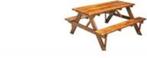 housse pour table pique-nique, Tuin en Terras, Picknicktafels, Ophalen, Zo goed als nieuw, Rechthoekig