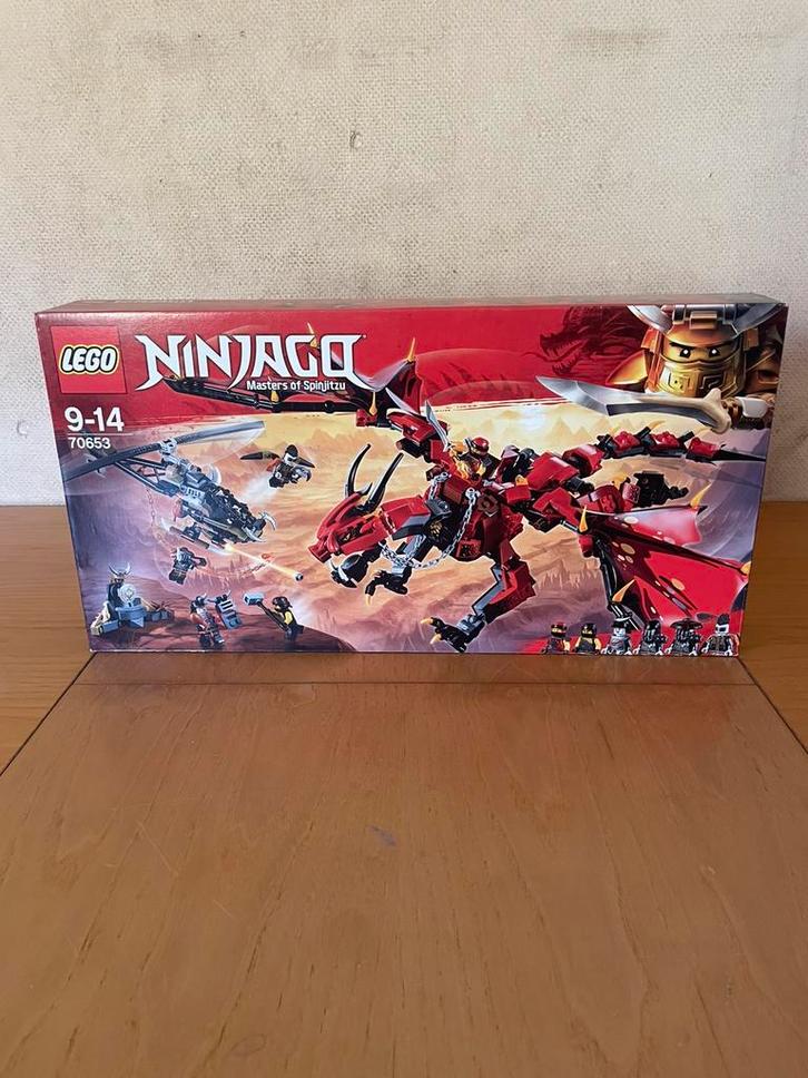 LEGO NINJAGO FIRSTBOURNE 70653 NIEUW/SEALED, Kinderen en Baby's, Speelgoed | Duplo en Lego, Nieuw, Lego, Complete set, Ophalen of Verzenden