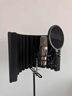 Rode NT2A + Statief + Reflexion Filter SE, Muziek en Instrumenten, Microfoons, Ophalen, Zo goed als nieuw