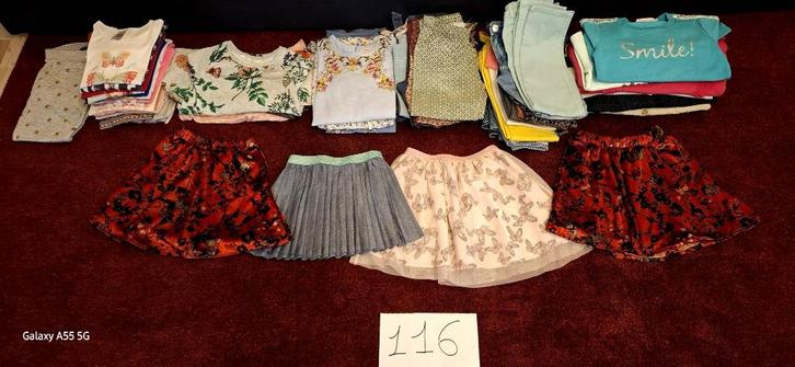 Kinderkledingset 6 jaar/116cm, Kinderen en Baby's, Kinderkleding | Maat 116, Zo goed als nieuw, Meisje, Setje, Ophalen of Verzenden