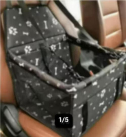 Siège noir auto pour chien NEUF, Dieren en Toebehoren, Honden-accessoires, Nieuw, Ophalen of Verzenden