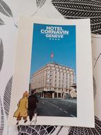 Herge Tintin Postcard Hotel Genève, Ophalen of Verzenden, Zo goed als nieuw