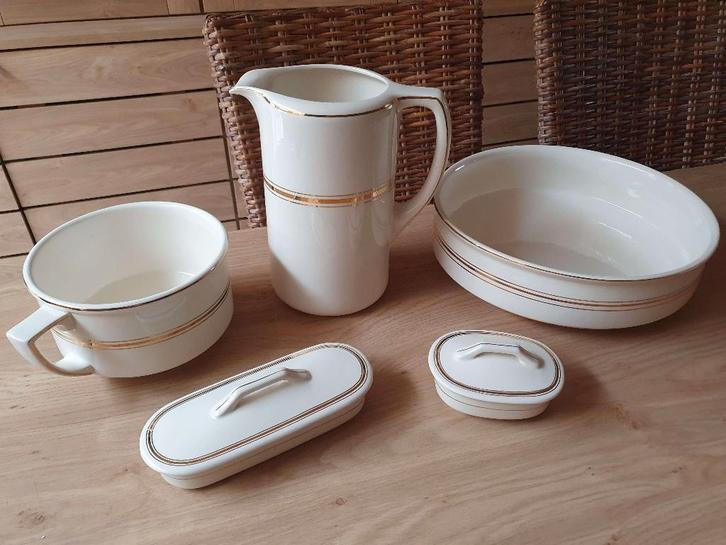 Ancien ensemble de toilette signé Maastricht, Antiquités & Art, Antiquités | Céramique & Poterie, Enlèvement