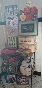 Lot Oude dozen zie foto, Ophalen, Gebruikt