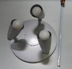 lamp set van 3 plafondlampen, Ophalen, Gebruikt, Kunststof