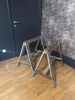 2 schragen, Doe-het-zelf en Bouw, Steigers, Ophalen, Gebruikt