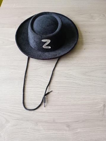 verkleedkledij zorro maat 128, Enlèvement ou Envoi, Utilisé, 122 à 128, Garçon ou Fille