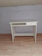 Bureau wit hout, Huis en Inrichting, Bureaus, Ophalen, Gebruikt, Bureau