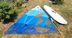 Planche à voile de mer / lac rétro ( paddle ), Complete set, 5 tot 7 m², Met vin(nen), Gebruikt