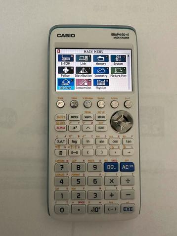 Casio Graph 90+E Grafische Rekenmachine – Mode Examen beschikbaar voor biedingen