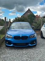 Bmw 116i benzine M pack shadow 91.500km 2018 1 jaar garantie, Auto's, 1498 cc, Blauw, Leder, 5 deurs