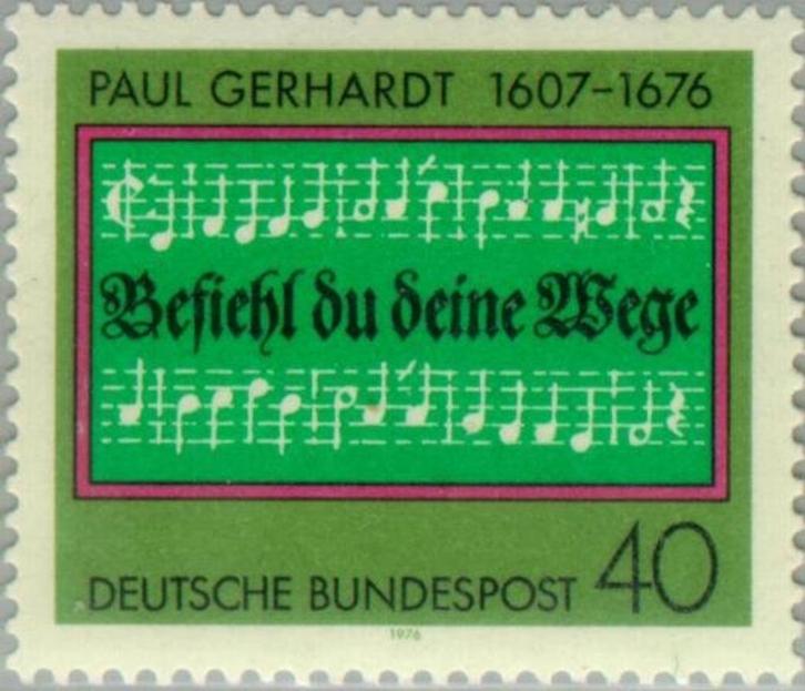 Y&T 742 – Michel 893 – 1976 - Paul Gerhardt - postfris XXX, Postzegels en Munten, Postzegels | Europa | Duitsland, Postfris, BRD