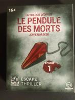 Jeu type escape game: Le pendule des morts, Enlèvement ou Envoi, Comme neuf, Norsker Games