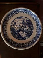 Bord Delfts Blauw Dorpszicht, Ophalen