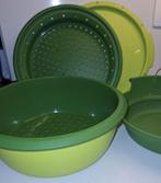 Tupperware MicroGourmet Stoompan, Maison & Meubles, Cuisine| Tupperware, Enlèvement, Comme neuf, Vert, Récipient ou Bol