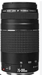Canon EF 75/300 mm, f/4-5.6, TV, Hi-fi & Vidéo, Enlèvement ou Envoi, Comme neuf