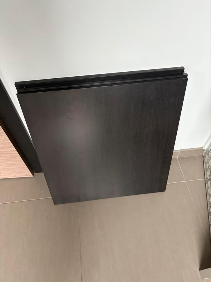 3 zwarte deuren besta kast, Huis en Inrichting, Kasten |Televisiemeubels, Gebruikt, Minder dan 100 cm, 50 tot 100 cm, Ophalen