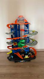 Hotwheels ultimate garage, Kinderen en Baby's, Ophalen, Racebaan, Zo goed als nieuw, Hot Wheels