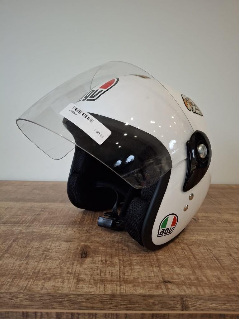 STOCKDEALS! Motorhelm Jet - AGV Junior Open (Maat XS), Motoren, Kleding | Motorhelmen, Kinderen, Jethelm, XS, AGV, Nieuw met kaartje