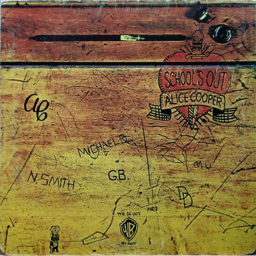 ALICE COOPER - SCHOOL'S OUT (GIMMICK COVER) 1972 - FRANCE, Cd's en Dvd's, Vinyl | Rock, Gebruikt, Rock-'n-Roll, Verzenden