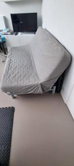 Zetelbed Ikea, Huis en Inrichting, Slaapkamer | Bedden, Grijs, Gebruikt, 140 cm, Metaal