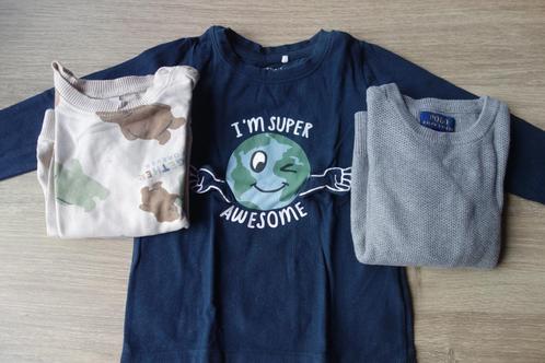 3 truien en shirt maat 92 (Marco Polo, Quiksilver,...), Kinderen en Baby's, Kinderkleding | Maat 92, Zo goed als nieuw, Ophalen of Verzenden